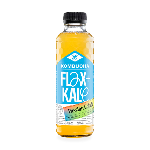 Kombutxa Passion Colada 400ml Flax&Kale