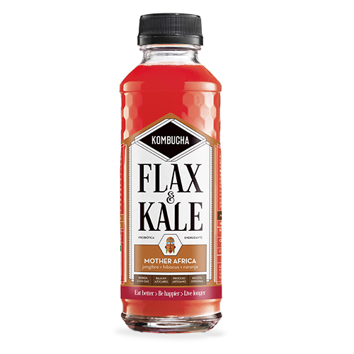 Kombucha Mother Africa (400 ml) Flax & Kale