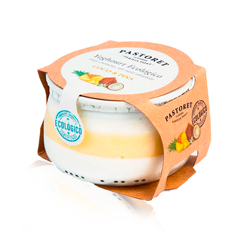 Iogurt Coco i Pinya Bio (135 g) Pastoret