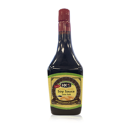 Salsa de soja amb menys sal (760 ml) HX