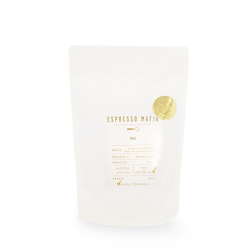 Cafè en Gra Perú (250 g) Espresso Mafia - Cal Fruitós