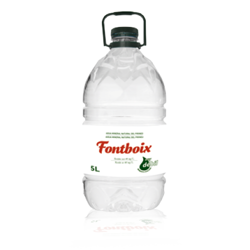 Aigua Mineralització Dèbil (5 L) Font Boix