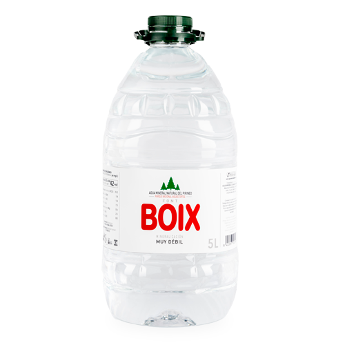 Aigua Mineralització Dèbil (5 L) Font Boix