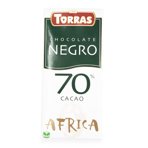 Xocolata Negra 70% Cacau Africa 125g Torras