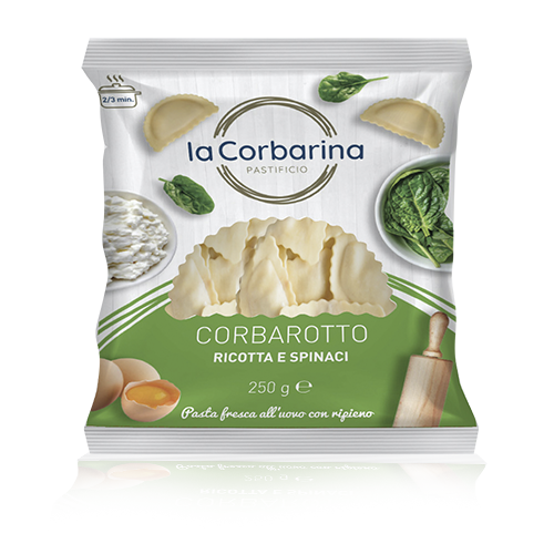 Corbarotto Espinaci i Ricotta (250 g) La Corbarina