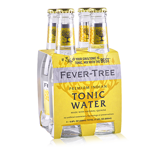 Tònica Premium Indian Ampolla 20cl Fever Tree - Pack 4