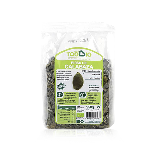 Llavors de Carbassa Bio 250g Toobio