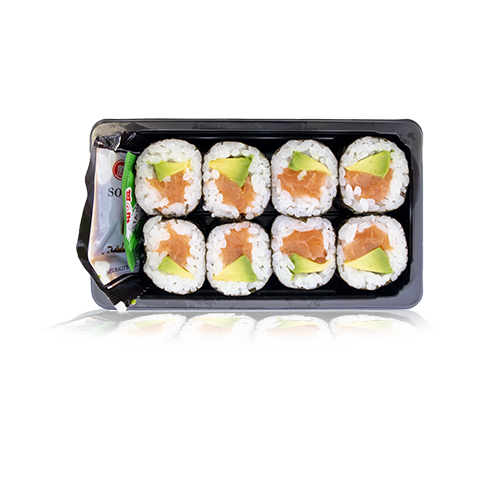 Sushi Maki d'Alvocat i Salmó 8u EH