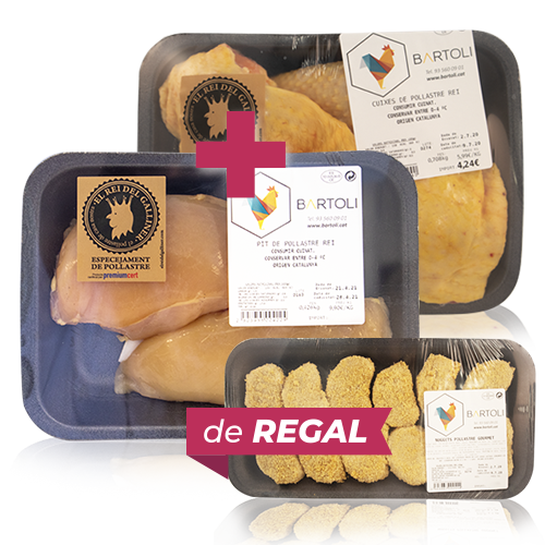 Pack Cuixa + Pit Sencer + de Regal Nuggets de Pollastre