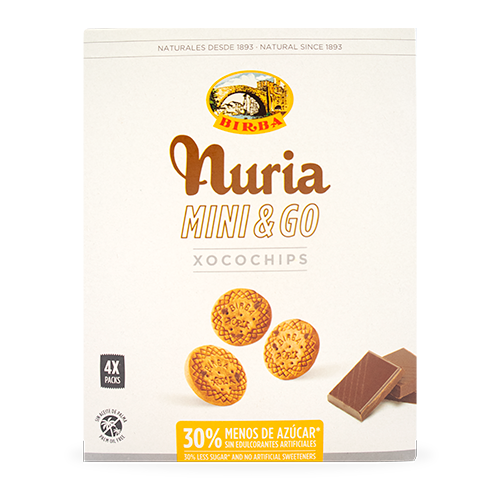 Galeta Mini & Go Xocoxips 200g Nuria-Birba