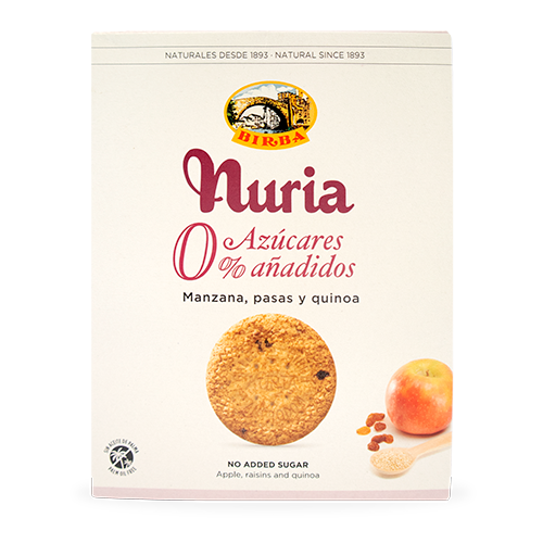 Galeta 0% Poma i Quinoa 270g Nuria-Birba