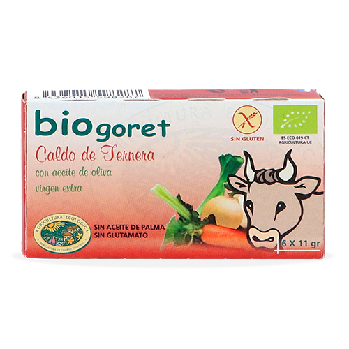 Cubets de Brou Vedella Bio 6x11g Biogoret