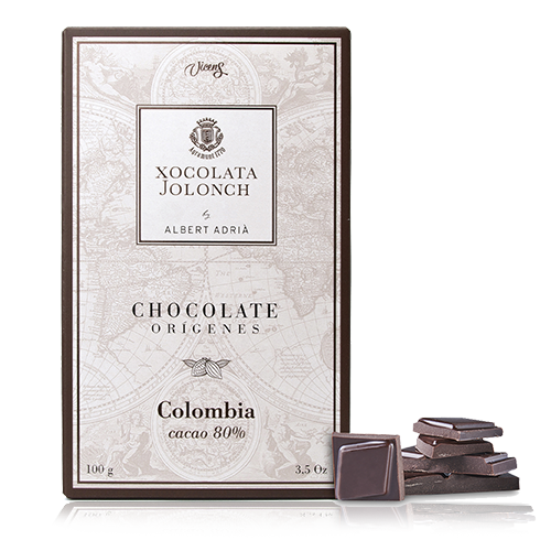 Xocolata Colombia 80% 100g Jolonch-Vicens Albert Adrià