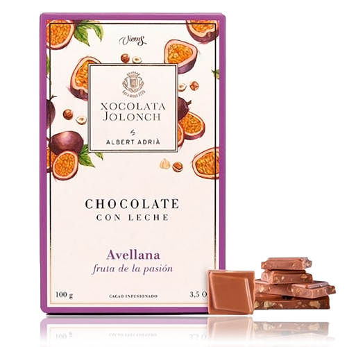Xocolata Avellana amb Llet 100g Jolonch-Vicens Albert Adrià