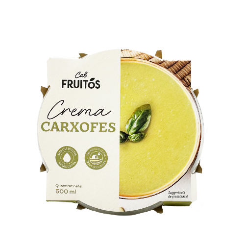 Crema de Carxofes Fresca 485ml Cal Fruitós