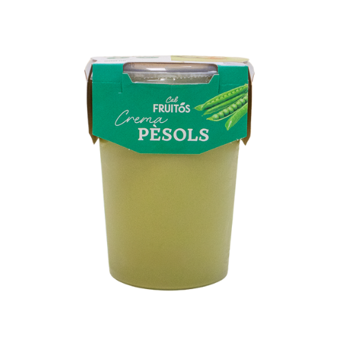 Crema de Guisantes Fresca 485ml Cal Fruitós