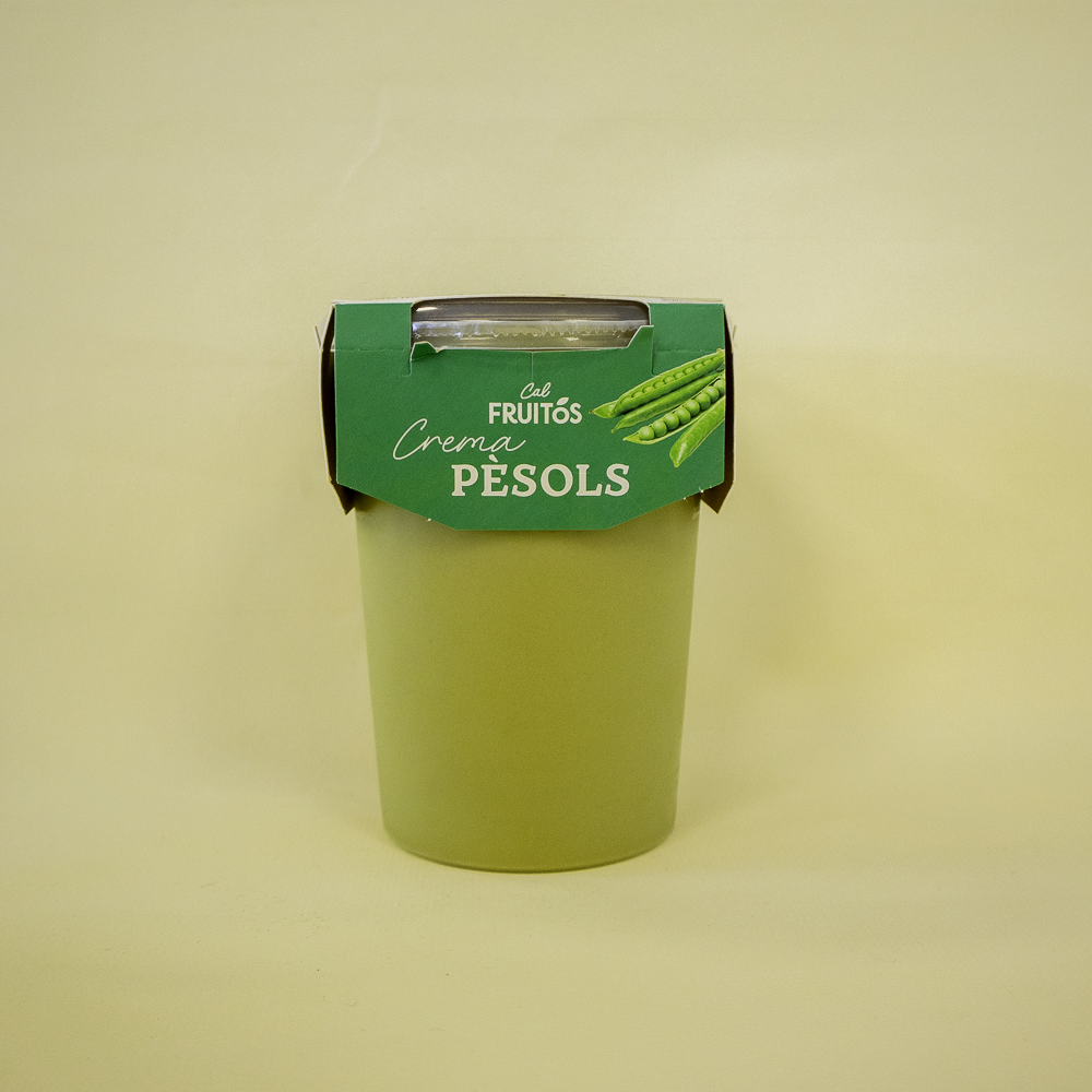 Crema de Pèsols Fresca 485ml Cal Fruitós
