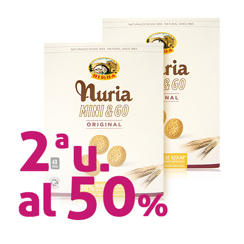 Pack 2u. Galeta Mini & Go Original 200g Nuria-Birba