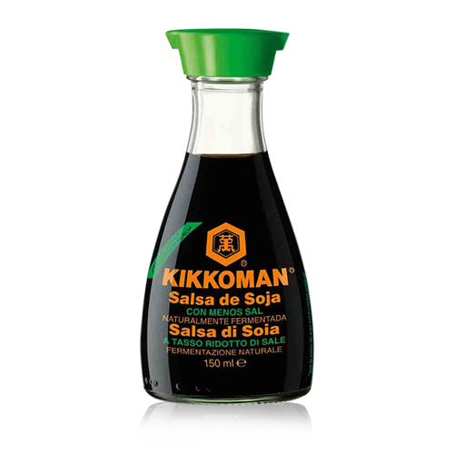 Salsa de Soja Baixa en Sal 150ml Kikkoman