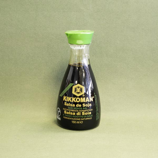 Salsa de Soja Baixa en Sal 150ml Kikkoman
