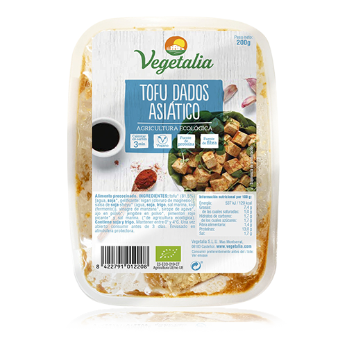 Tofu a Daus Asiàtic Bio 200g Vegetalia