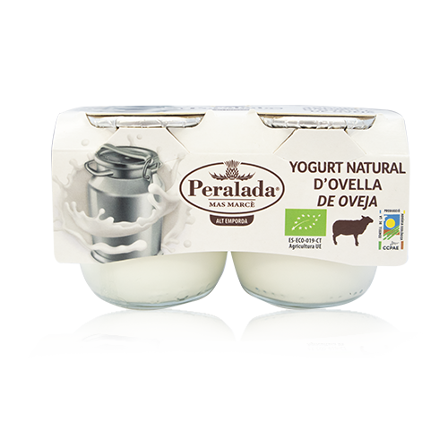 Iogurt  d'Ovella Natural Bio Pack 2u x 125g Peralada