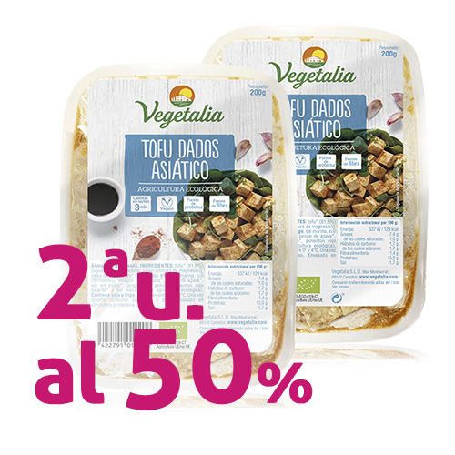 Pack 2u. Tofu a Daus Asiàtic Bio 200g Vegetalia