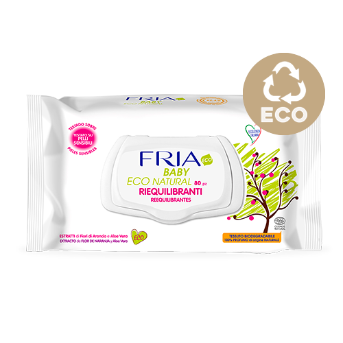 Tovalloletes Baby Biodegradables 80u Fria