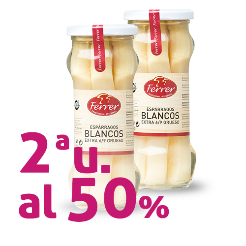 2a u. al 50% Espàrrec 6/9 370g Ferrer