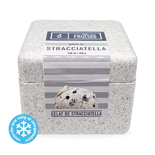 Gelat Stracciatella 330g Cal Fruitós