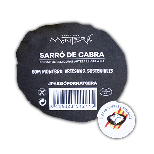Queso de Bufala Semicurado Sarró Montbrú 