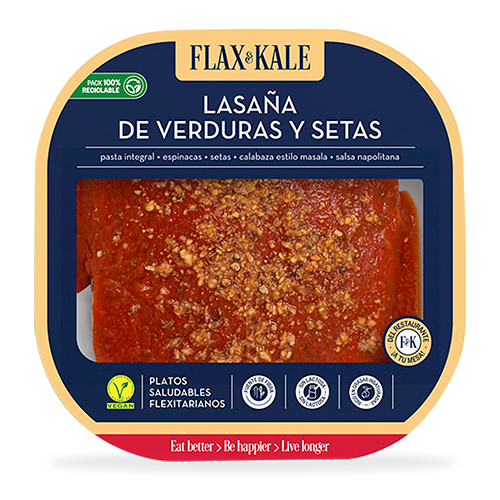 Lasaña Vegana 275g Flax&Kale
