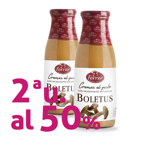 Pack 2u. Crema Boletus (485 ml) Ferrer