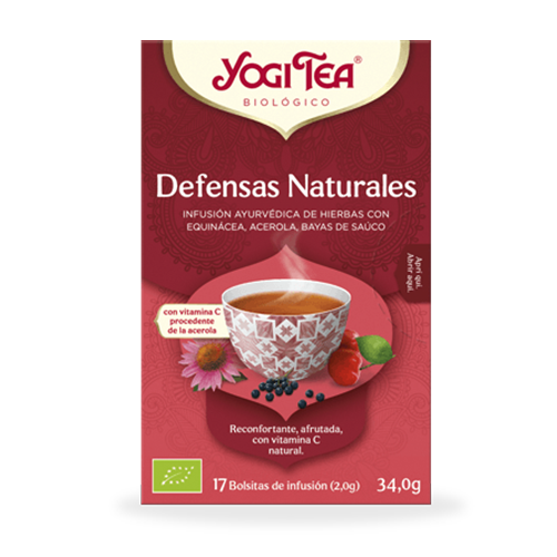 Infusión Defenses Naturals Bio 17u Yogi Tea 