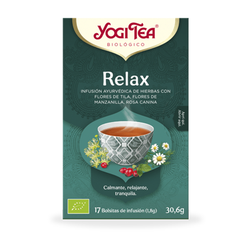 Infusió Relax Bio 17u Yogi Tea