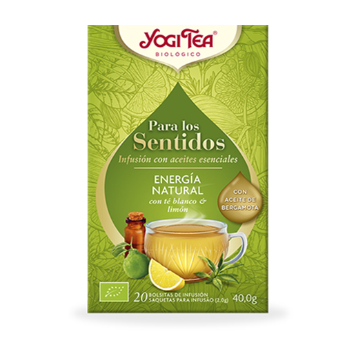 Infusión Sentidos Energia Natural Bio 20u Yogi Tea 