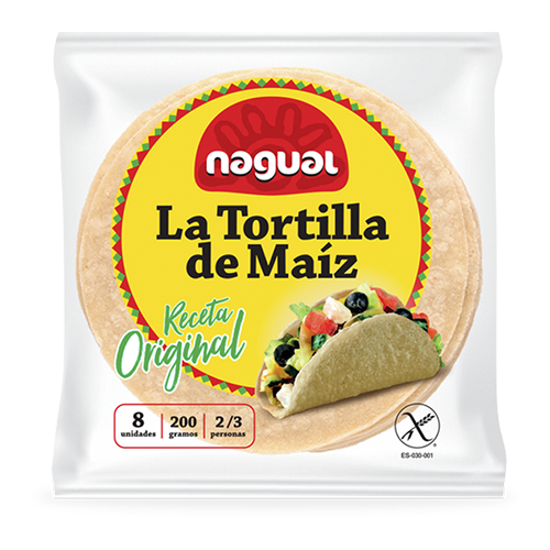 Tortilla de Blat de Moro Original 8u Nagual