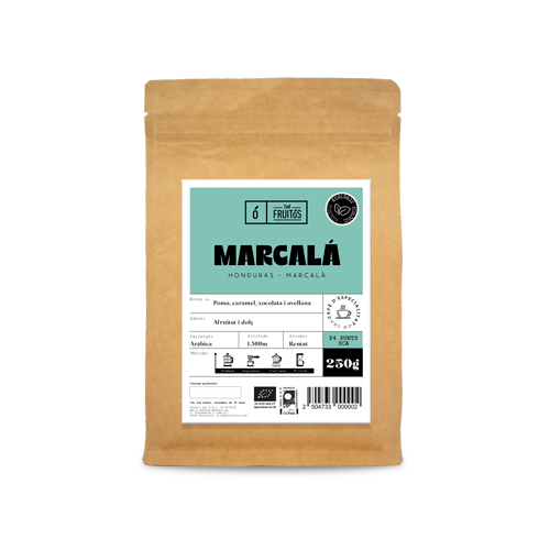 Cafè d'Especialitat en Gra Marcalá Bio 250g Cal Fruitós