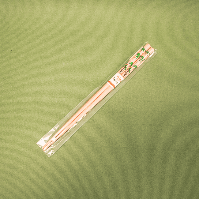 Palillos de Madera Reutilizables de Flores