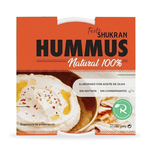 Hummus Realfooding 240g Shukran