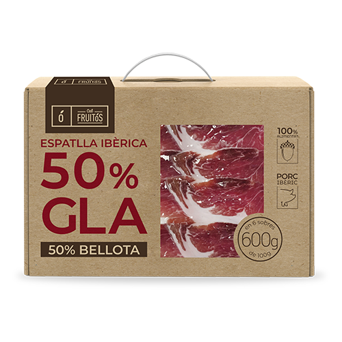 Maletí Espatlla Ibèrica de 50% Gla 6x100g Subirats