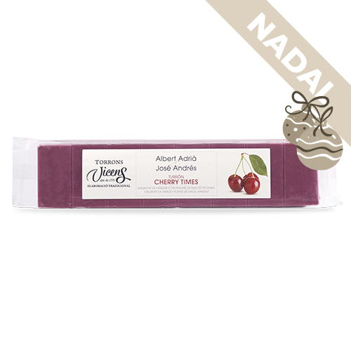 Turrón Cherry Times 300g Vicens