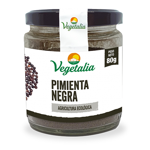 Pebre Negre Mòlt Bio 80g Vegetalia