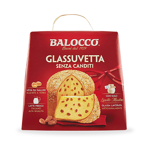 Panettone Glassuvetta 750g Balocco