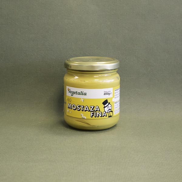 Mostassa Fina Bio 200g Vegetalia