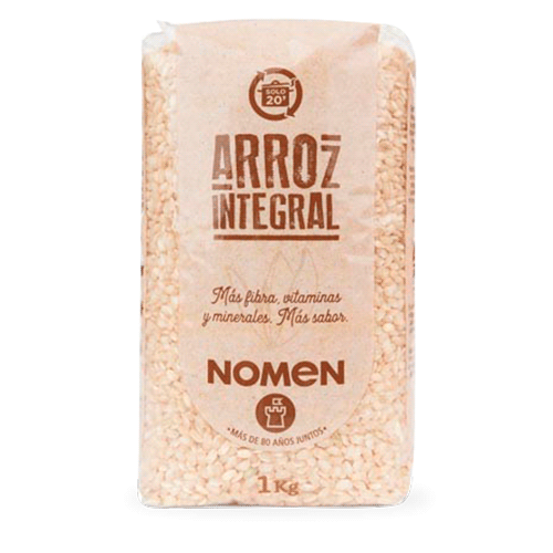 Arroz Integral 1kg Nomen