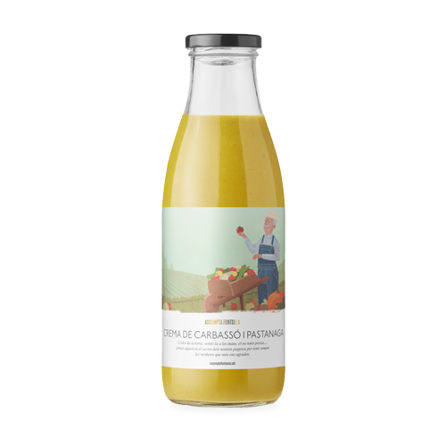 Crema de Calabacín y Zanahoria 750ml Assumpta Fontseca