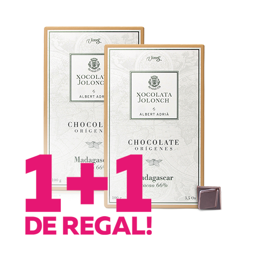 1+1 de Regal Xocolata Madagascar 66% 100g Jolonch-Vicens Albert Adrià