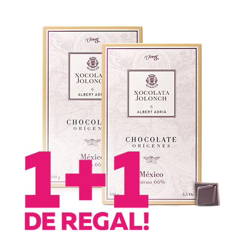1+1 de Regalo Chocolate México 66% 100g Jolonch-Vicens Albert Adrià