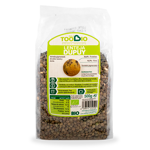 Llenties Marrons Dupuy 500g Toobio